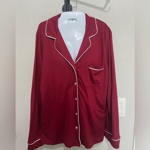 Women’s Alfani Knit Notched Pajama Set